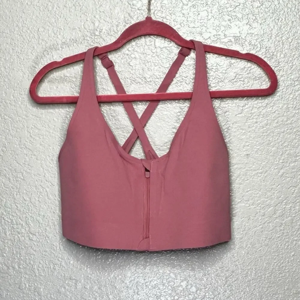 NWT Athleta Women Empower II Daily Bra A-C Mauve Pink Size XL